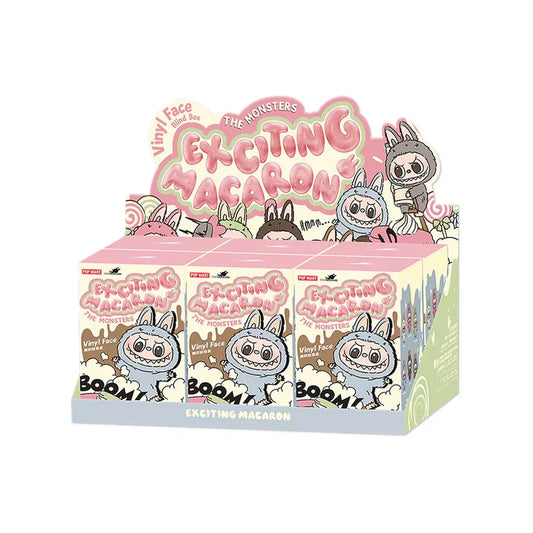 POP MART LABUBU THE MONSTERS - Exciting Macarons Vinyl Face