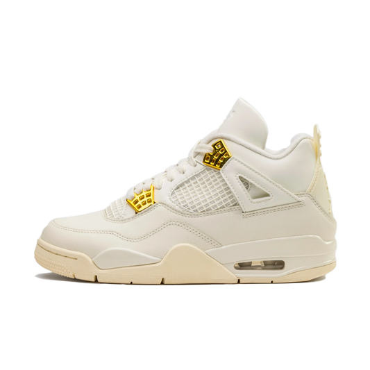 Air Jordan 4 WMNS 'Sail & Metallic Gold'